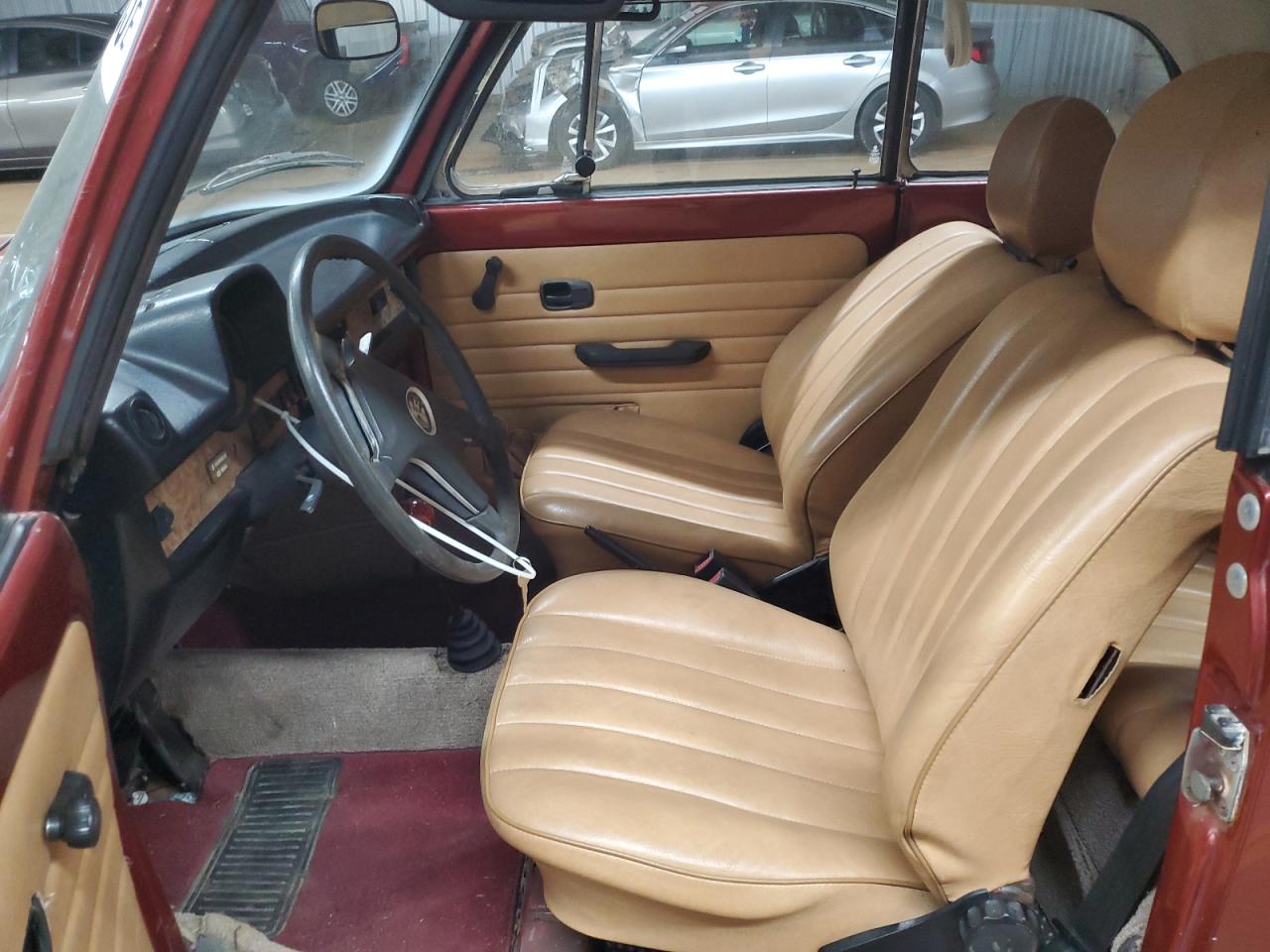 1978 Volkswagen Beetle Red vin: 1582027196