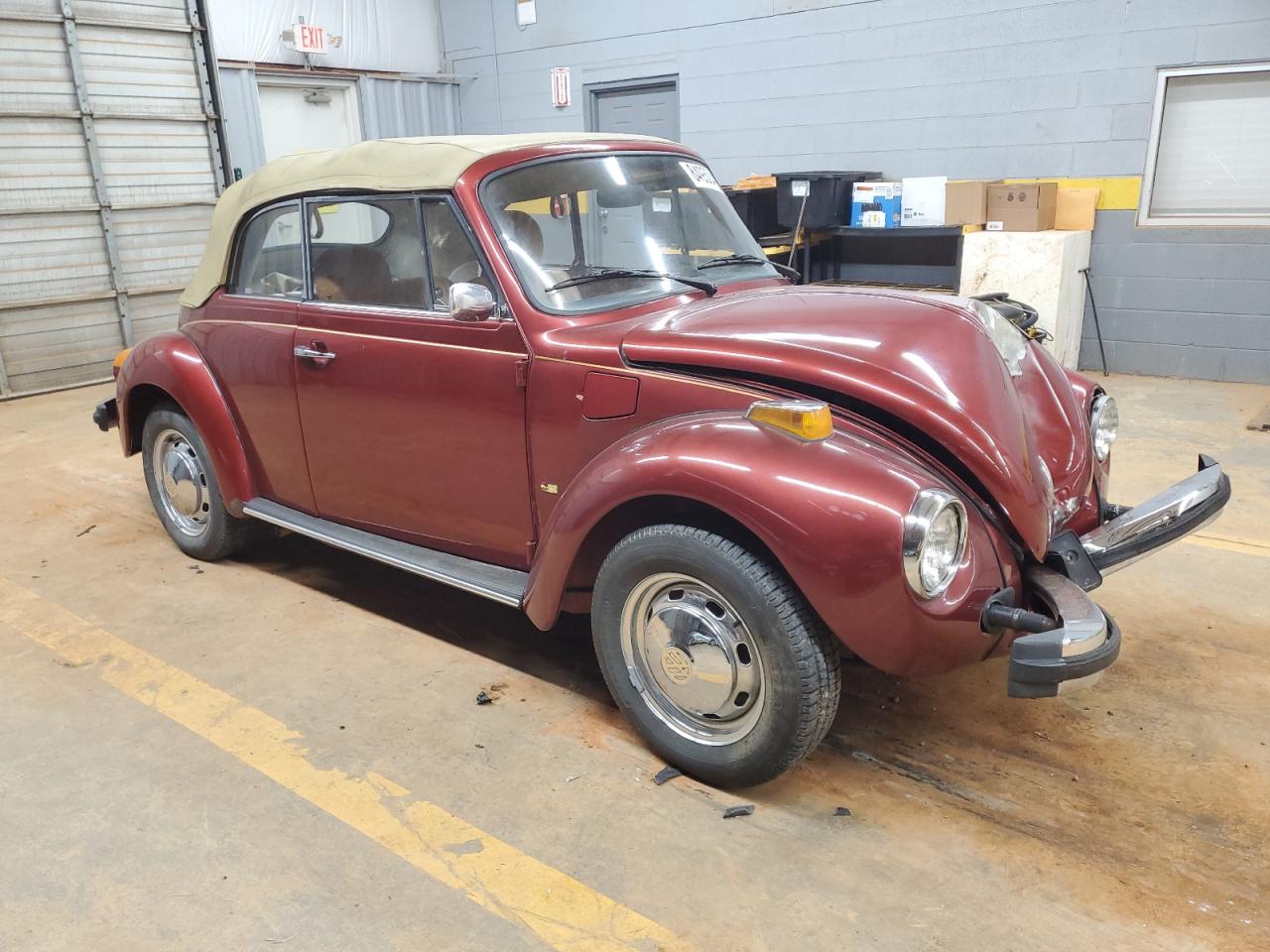 1978 Volkswagen Beetle Red vin: 1582027196