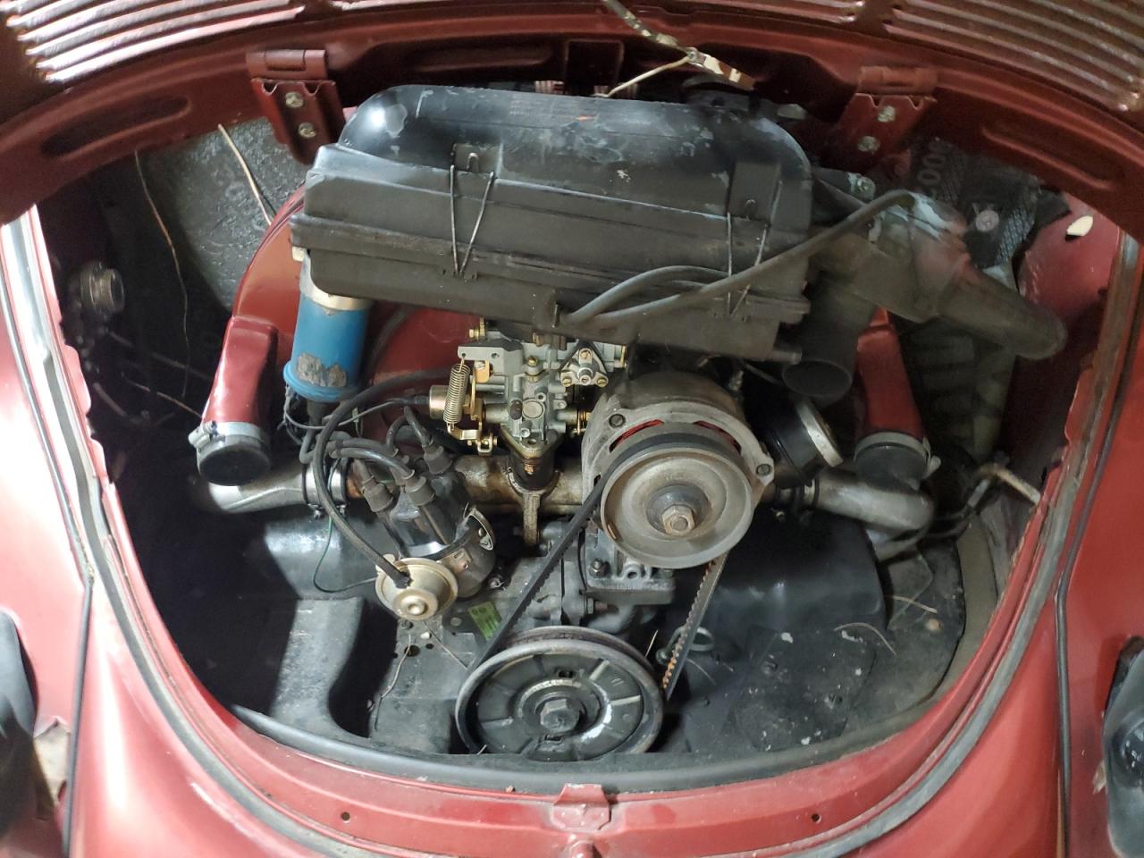 1978 Volkswagen Beetle Red vin: 1582027196