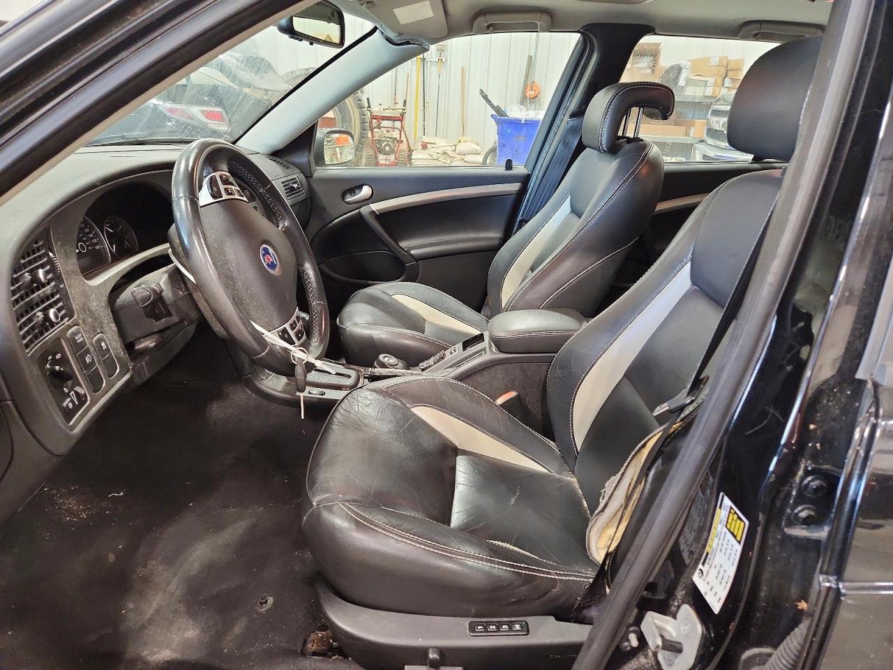 2008 Saab 9-5 Aero Черный vin: YS3EH49G183501231