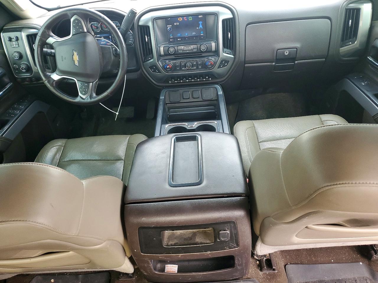 2015 Chevrolet Silverado K2500 Heavy Duty Ltz White vin: 1GC1KWE88FF101096