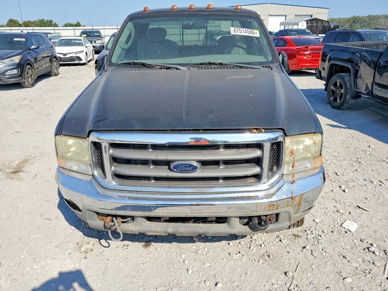 2004 Ford F350 Srw Super Duty Green vin: 1FTSX31P74EA17906