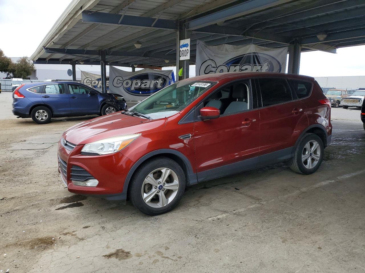 2015 Ford Escape Se Burgundy vin: 1FMCU0GX1FUB33433