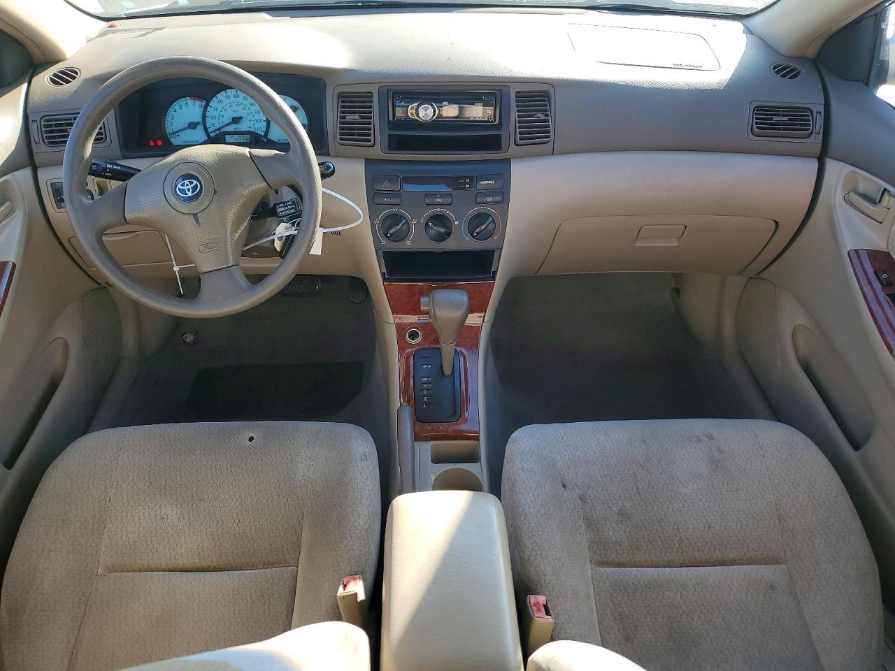 2003 Toyota Corolla Le Silver vin: 1NXBR32E03Z179819
