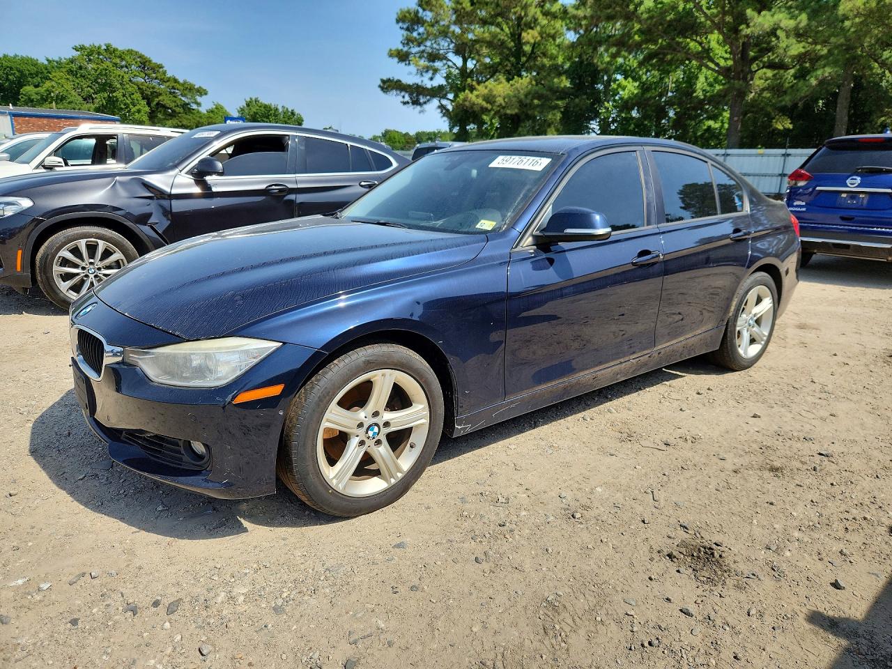 2013 Bmw 328 Xi Blue vin: WBA3B3C58DJ811834