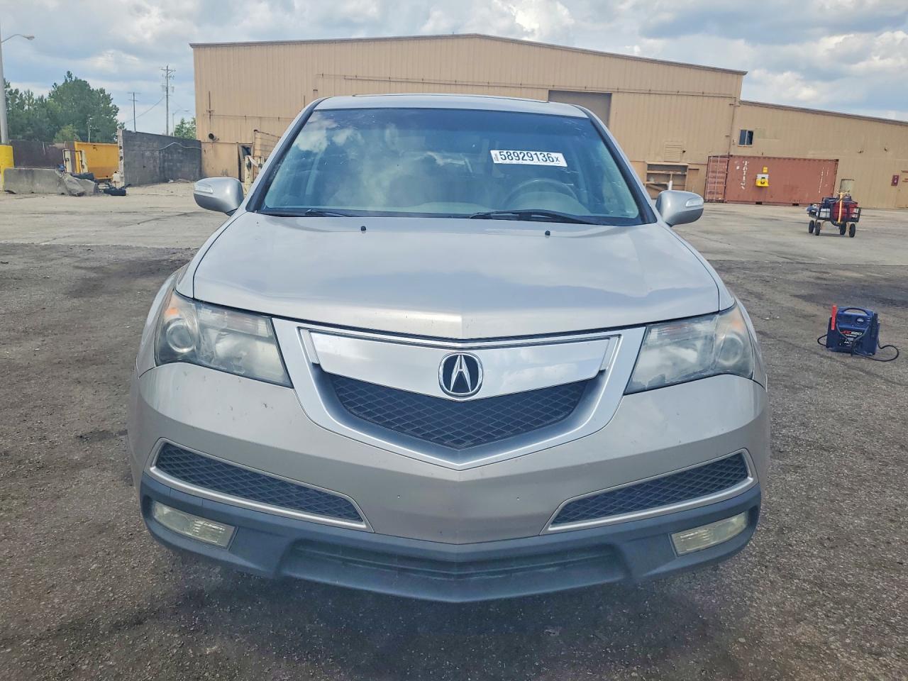 2013 Acura Mdx Silver vin: 2HNYD2H24DH510369