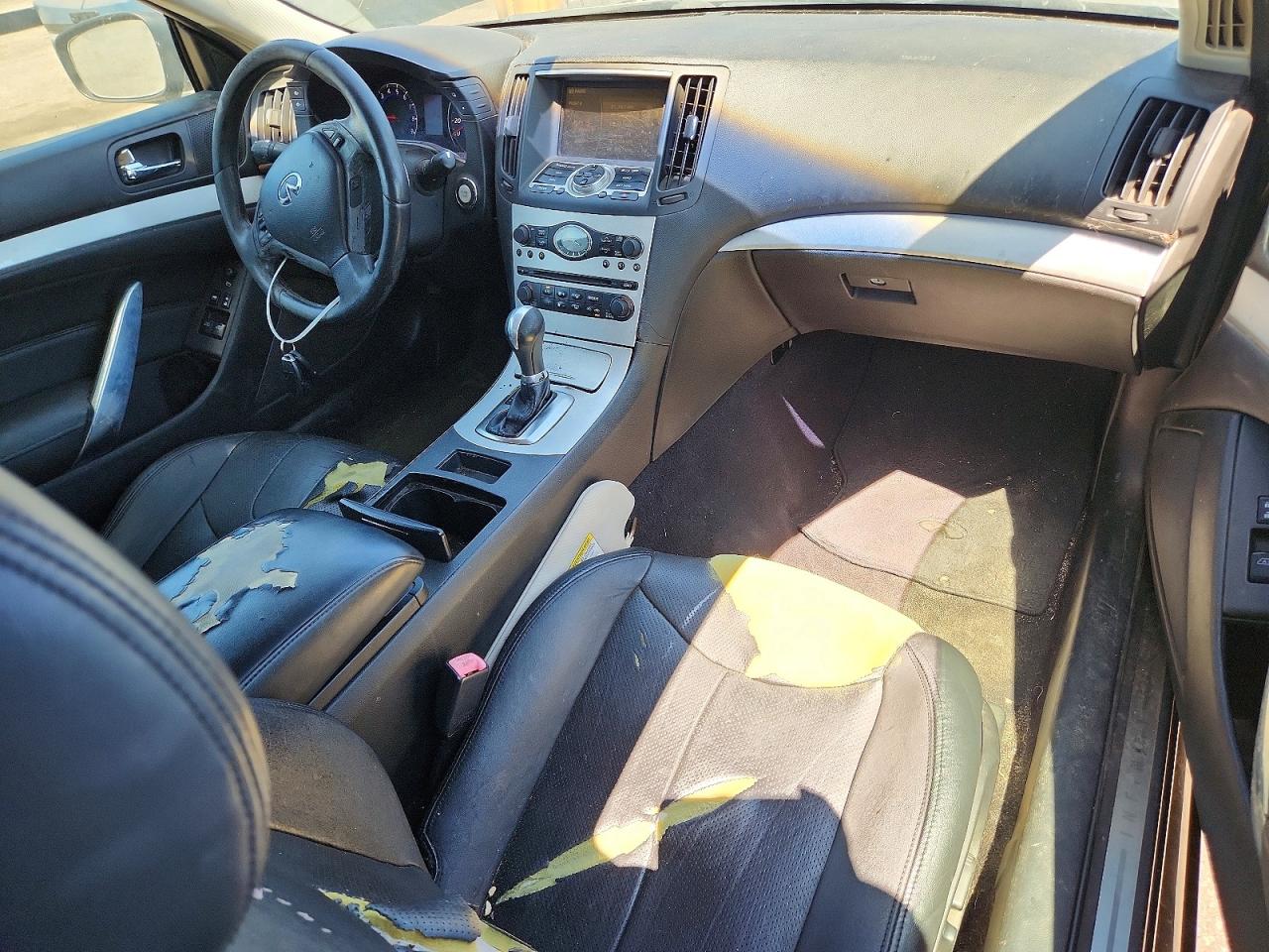 2008 Infiniti G37 Base Black vin: JNKCV64E68M119990