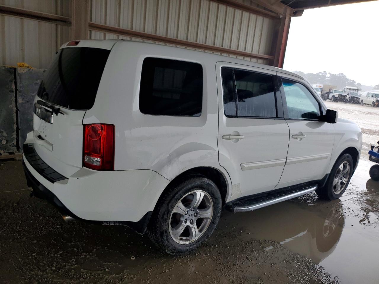 2014 Honda Pilot Exl Белый vin: 5FNYF3H54EB017881