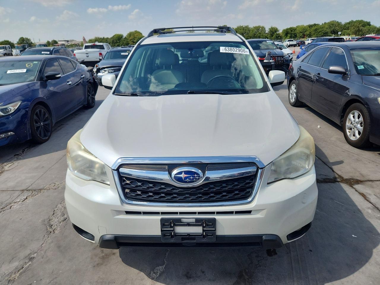 2015 Subaru Forester 2.5i Limited Белый vin: JF2SJAKC6FH530567