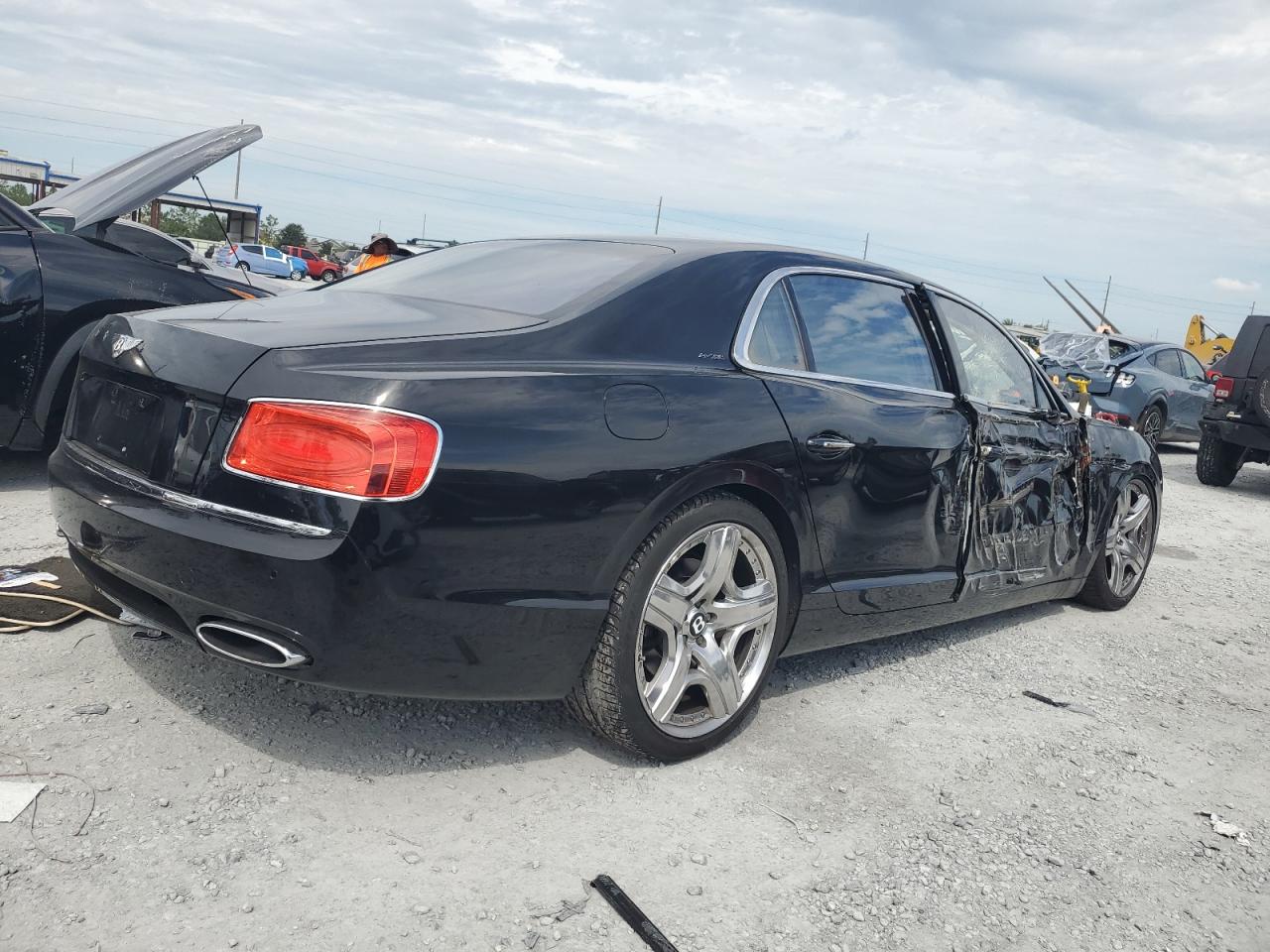 2015 Bentley Flying Spur Black vin: SCBEC9ZA5FC047564