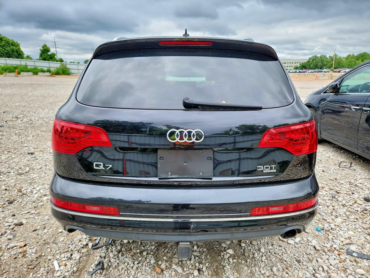 2015 Audi Q7 Premium Plus Black vin: WA1LGAFE1FD001221