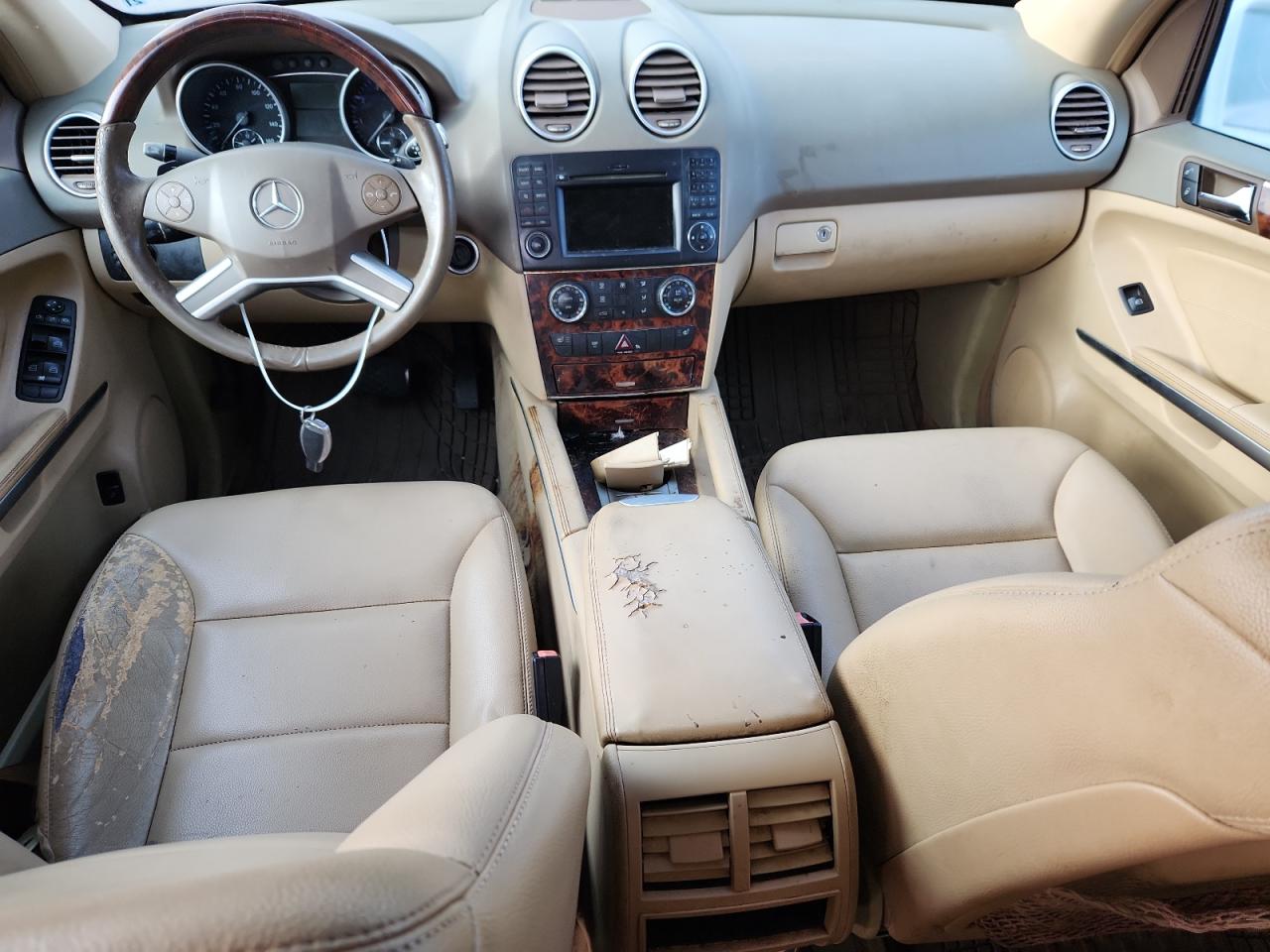 2010 Mercedes-benz Ml 350 White vin: 4JGBB5GB7AA541089