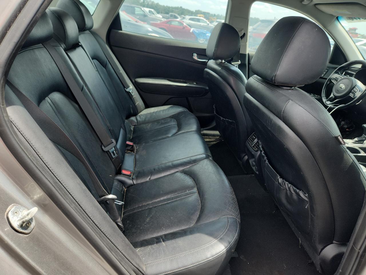 2016 Kia Optima Ex Gray vin: 5XXGU4L37GG106230