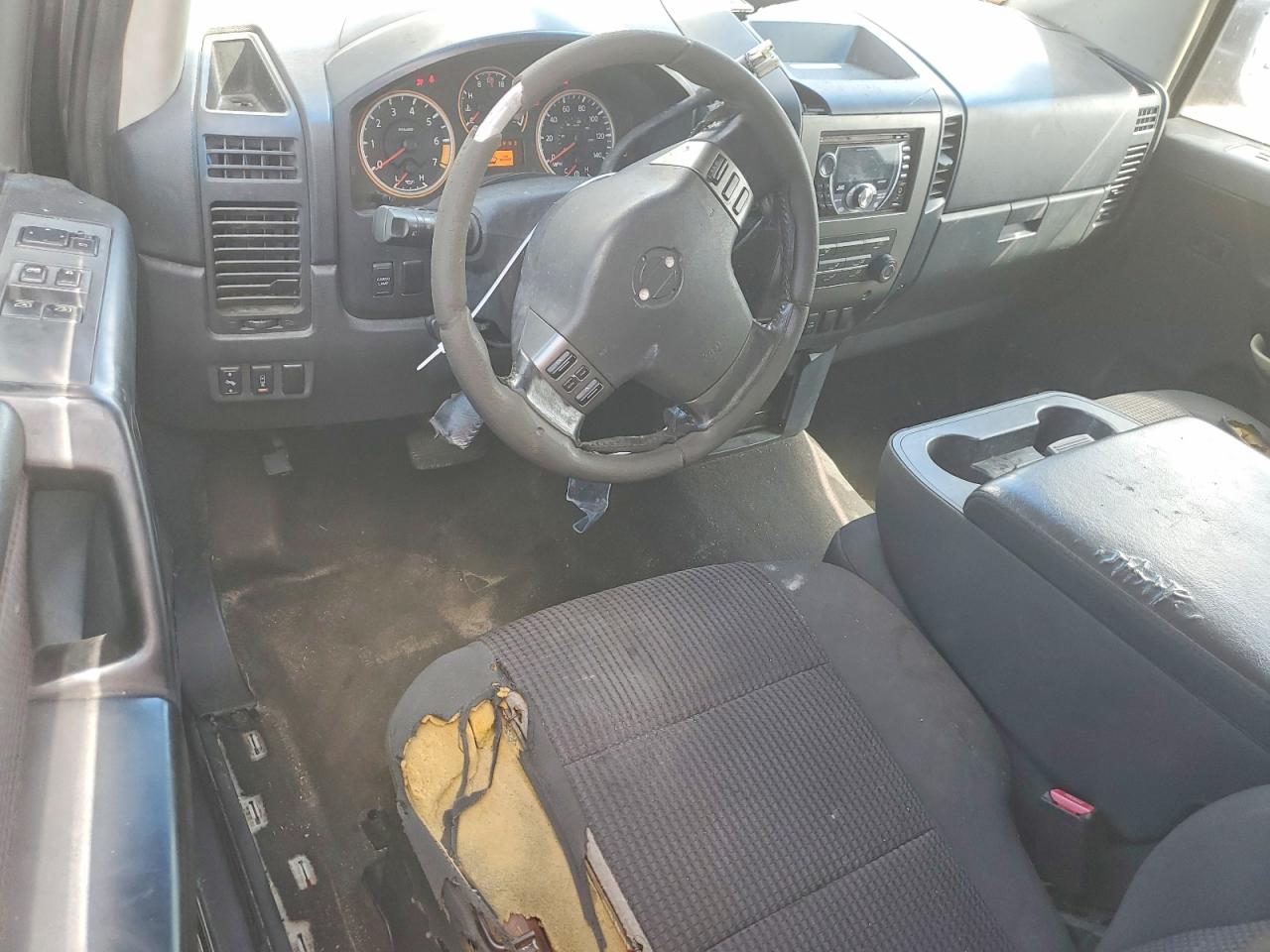 2009 Nissan Titan Xe Ffv Gray vin: 1N6BA06A49N305875