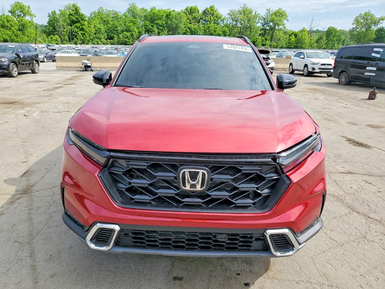 2023 Honda Cr-v Sport Touring Red vin: 5J6RS6H91PL009963