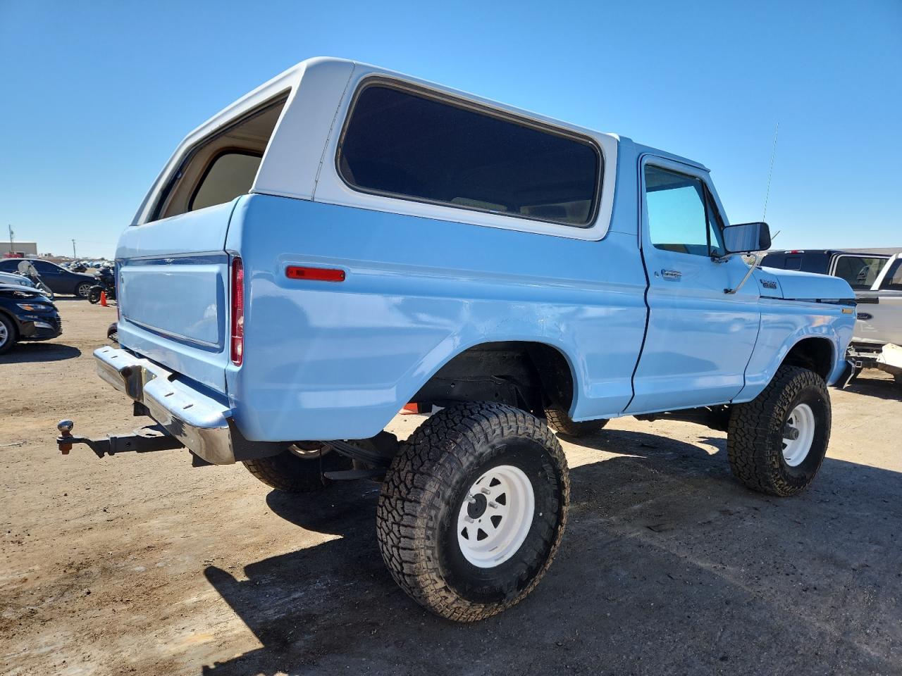 1979 Ford Bronco Blue vin: U15HLEC3342
