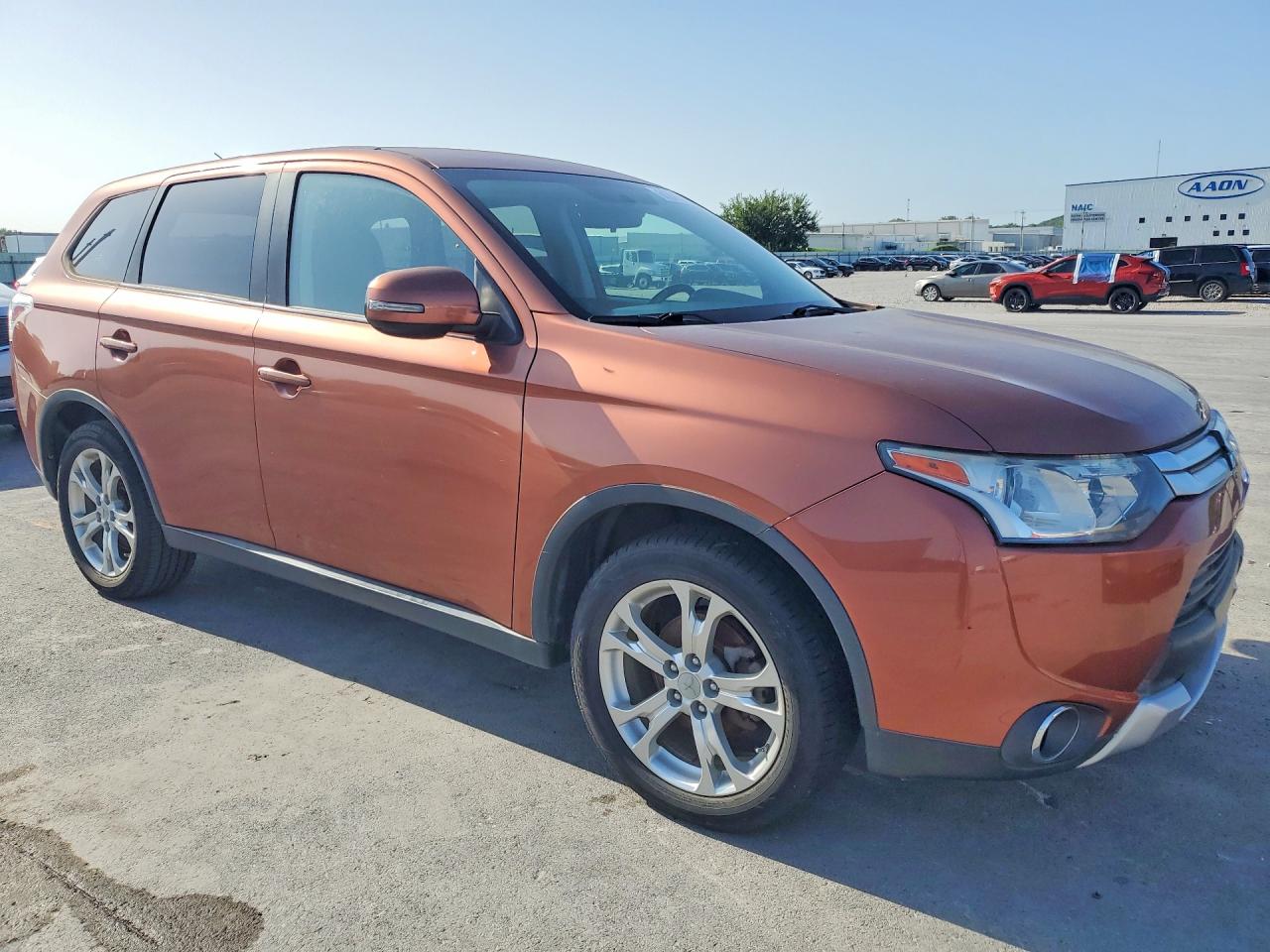 2015 Mitsubishi Outlander Se Orange vin: JA4AD3A39FZ006929