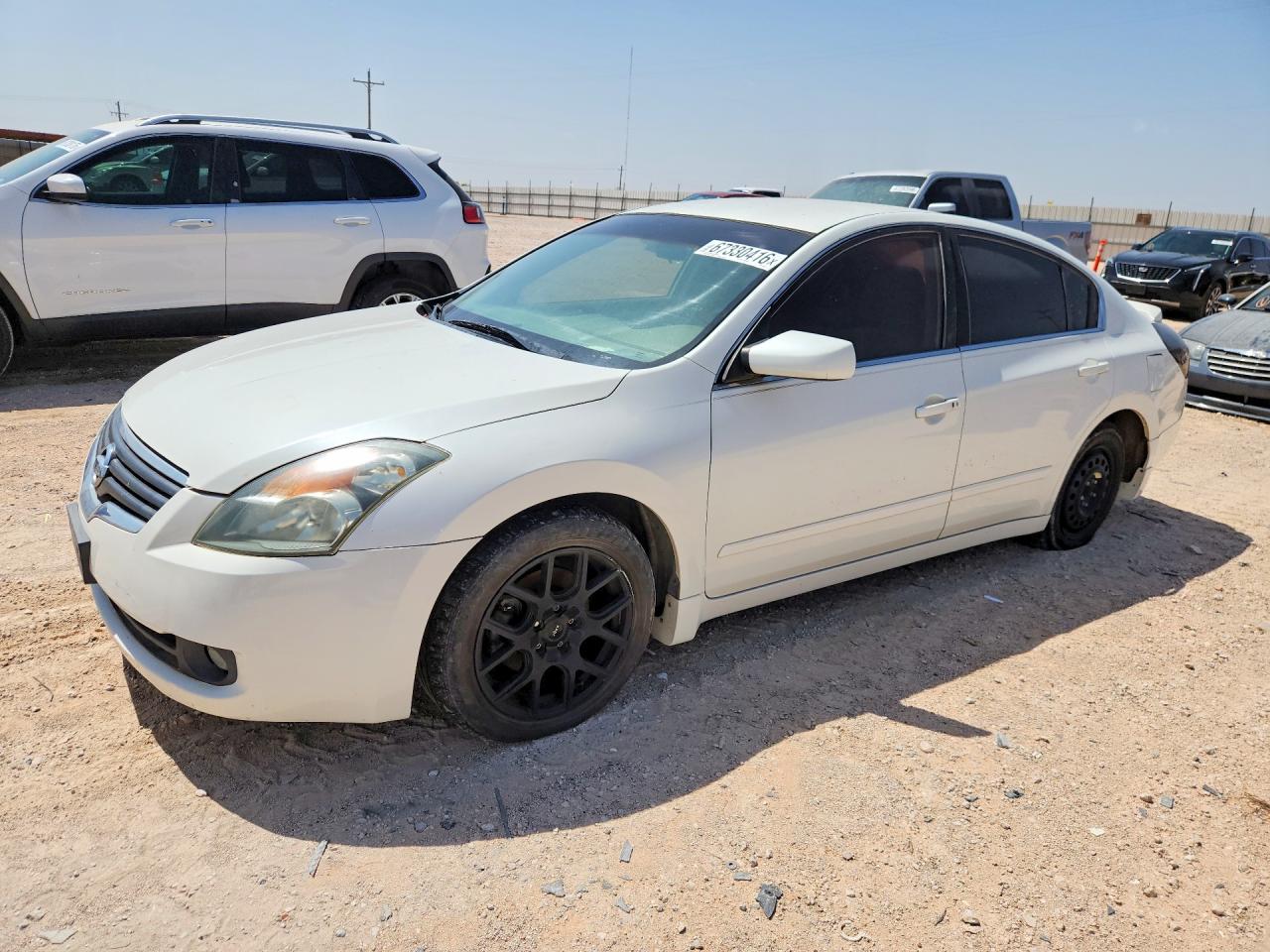 2009 Nissan Altima 2.5 White vin: 1N4AL21E39N439328