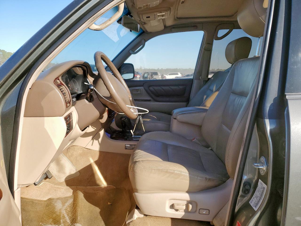 1999 Toyota Land Cruiser Gray vin: JT3HT05J8X0041664