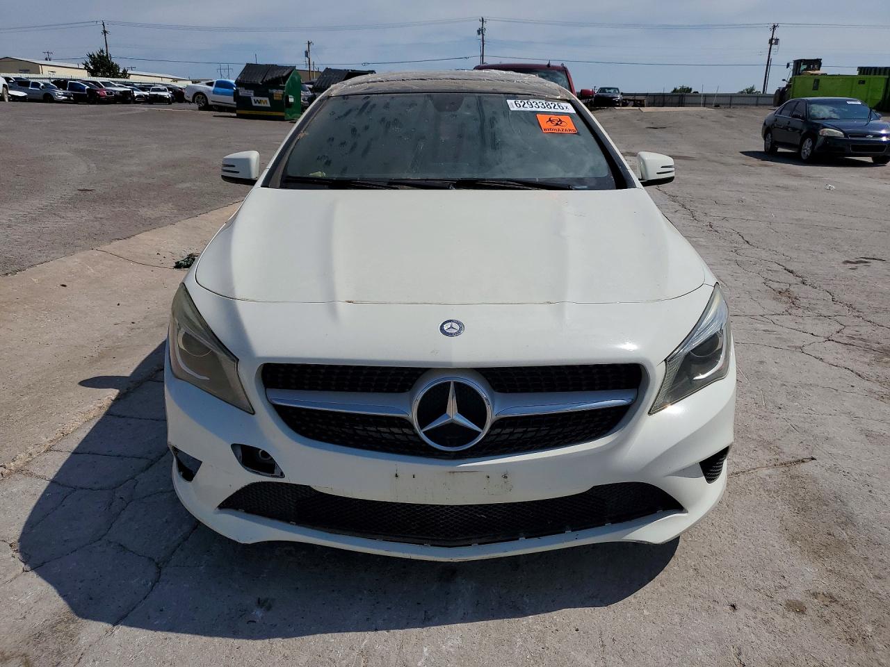 2014 Mercedes-benz Cla 250 White vin: WDDSJ4EBXEN160488