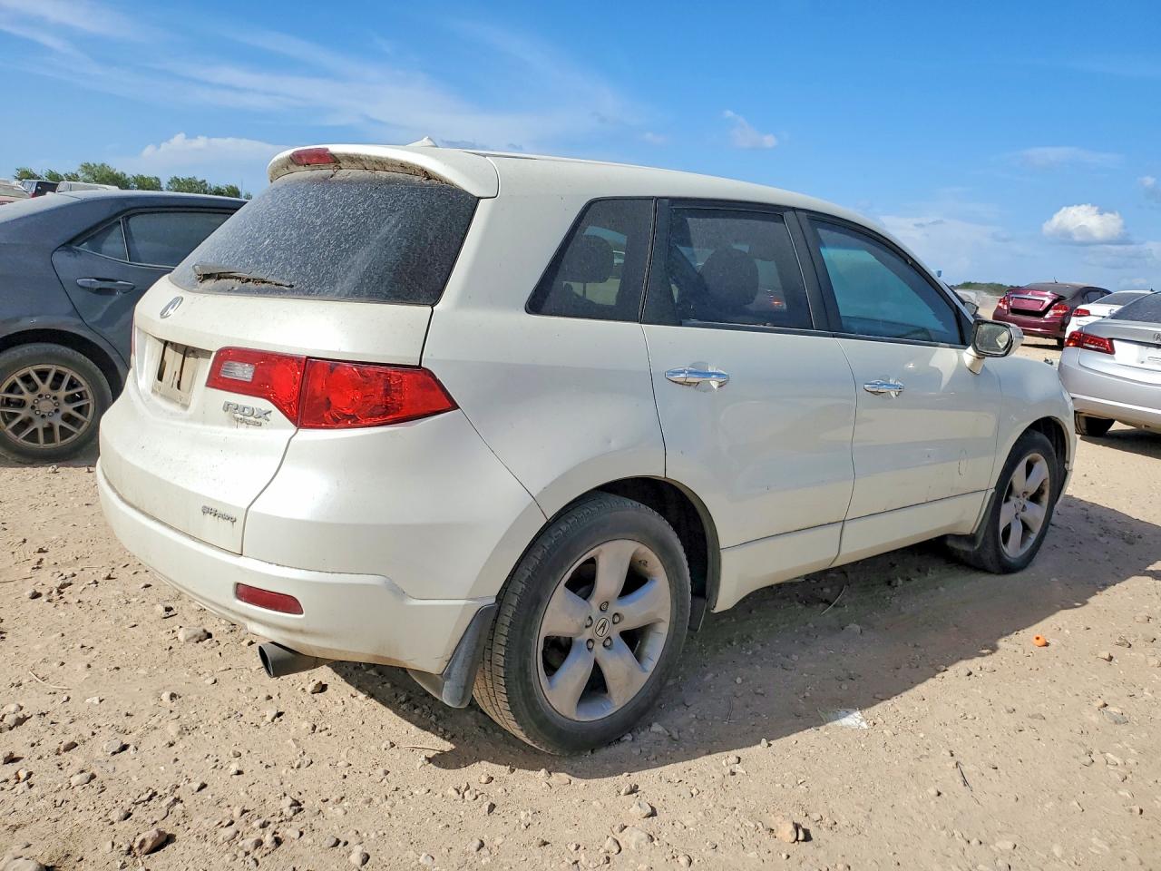 2009 Acura Rdx White vin: 5J8TB18249A008422