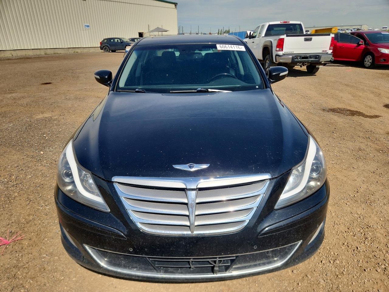 2012 Hyundai Genesis 5.0l Black vin: KMHGC4DH3CU173677