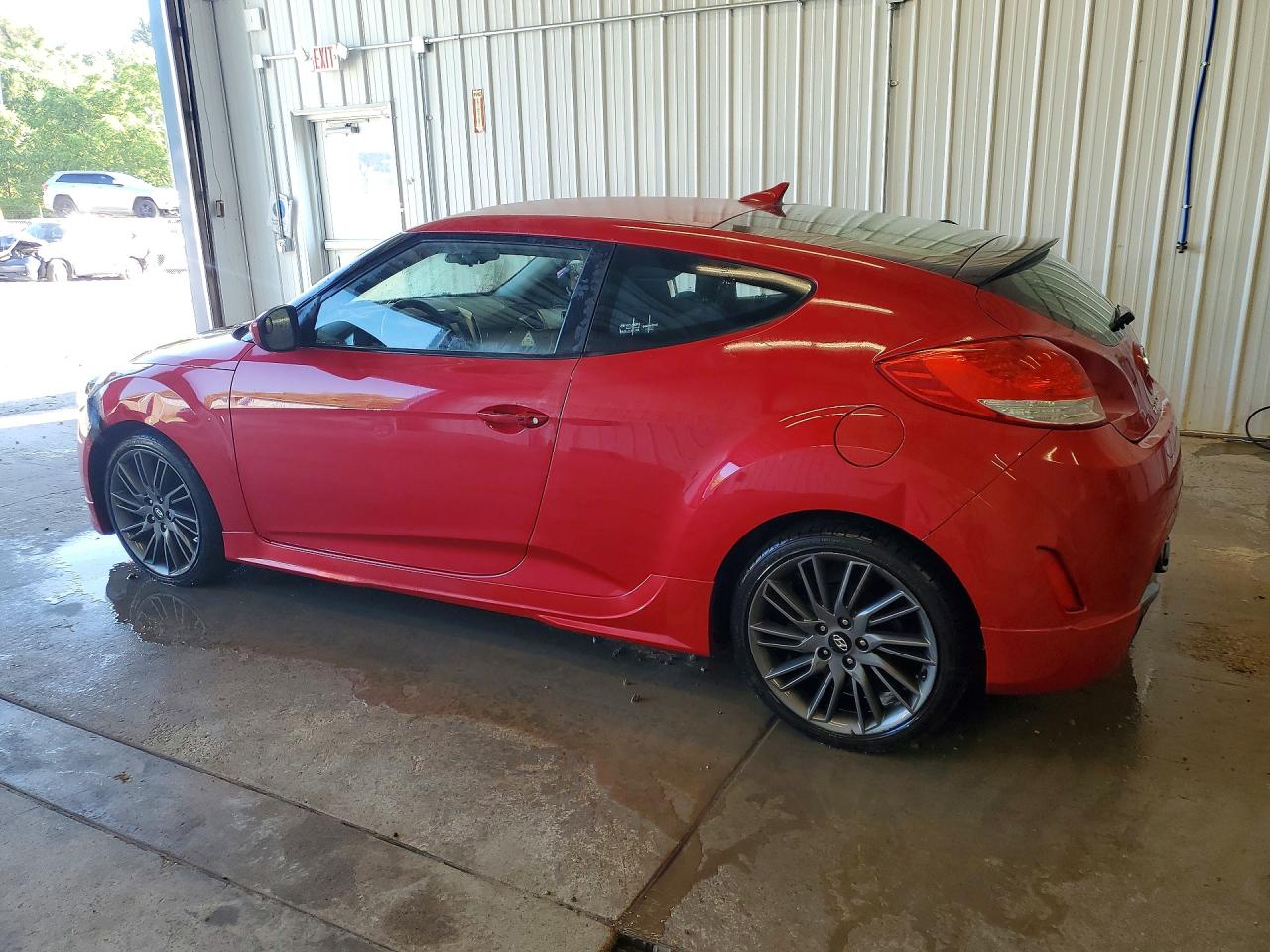 2013 Hyundai Veloster Re Mix Red vin: KMHTC6AD5DU141455