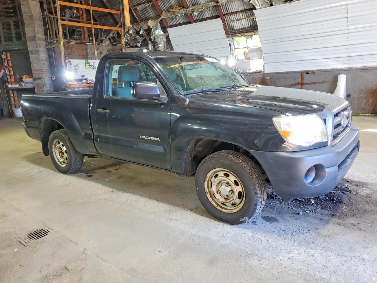 2009 Toyota Tacoma Base Черный vin: 5TENX22NX9Z637299