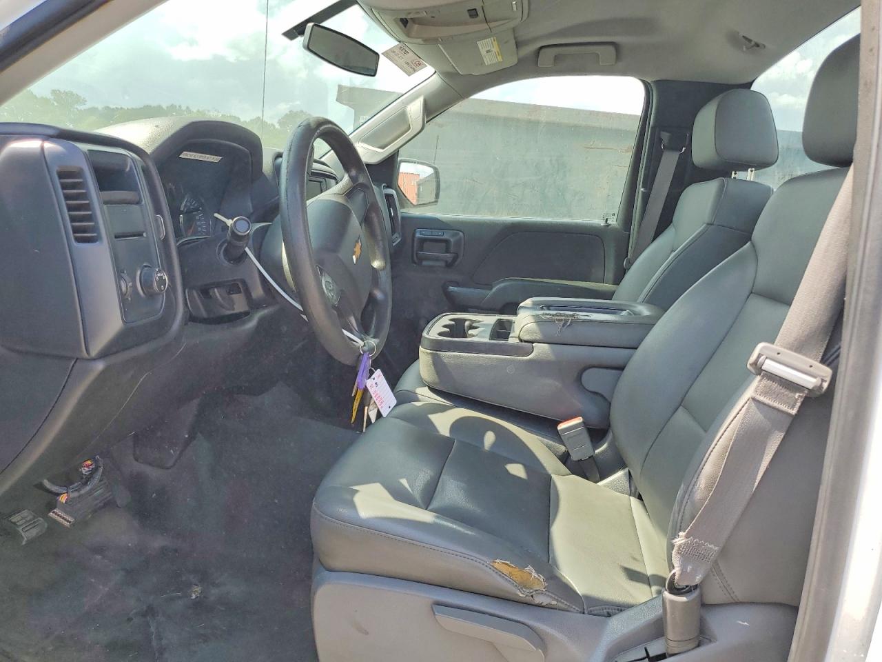 2015 Chevrolet Silverado C1500 Белый vin: 1GCNCPEHXFZ293950