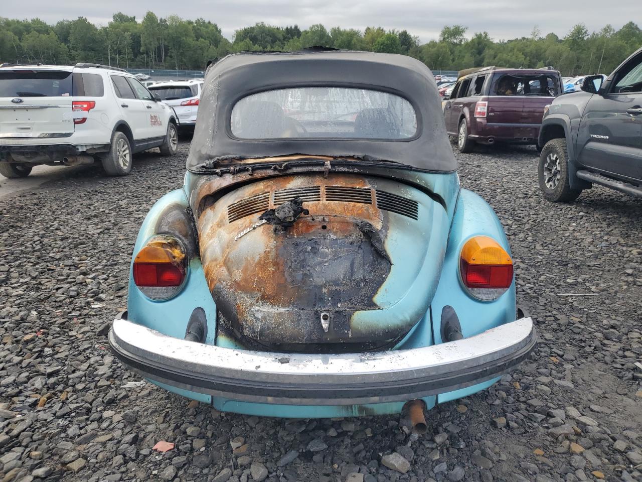 1979 Volkswagen Beetle Бирюзовый vin: 1592035467