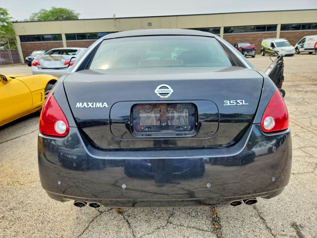 2004 Nissan Maxima 3.5 Se Black vin: 1N4BA41E24C890454