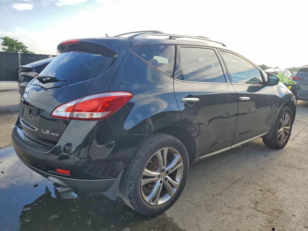 2012 Nissan Murano S Черный vin: JN8AZ1MW1CW227377
