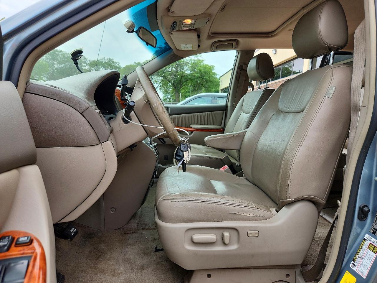 2008 Toyota Sienna Xle Blue vin: 5TDZK22C08S174194