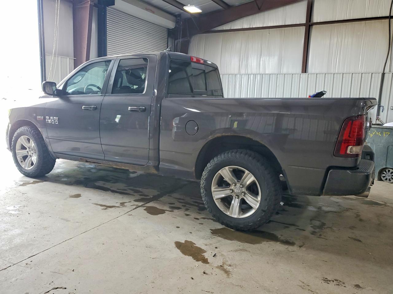 2015 Ram 1500 Sport Серый vin: 1C6RR7HT7FS540289