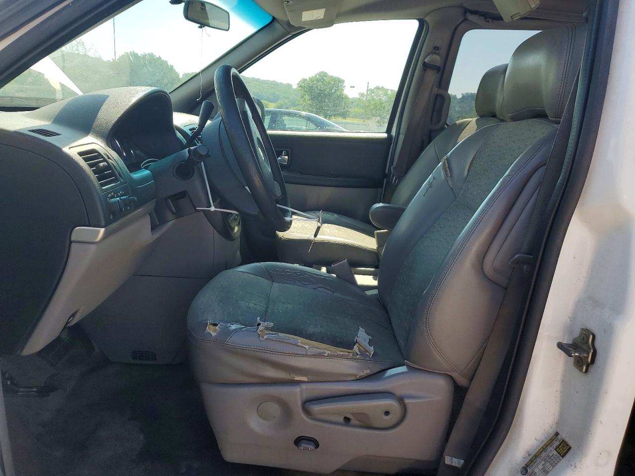 2005 Chevrolet Uplander Ls White vin: 1GNDV23L55D257893
