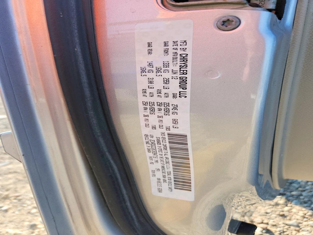 2012 Dodge Grand Caravan Sxt Gold vin: 2C4RDGCG9CR394718