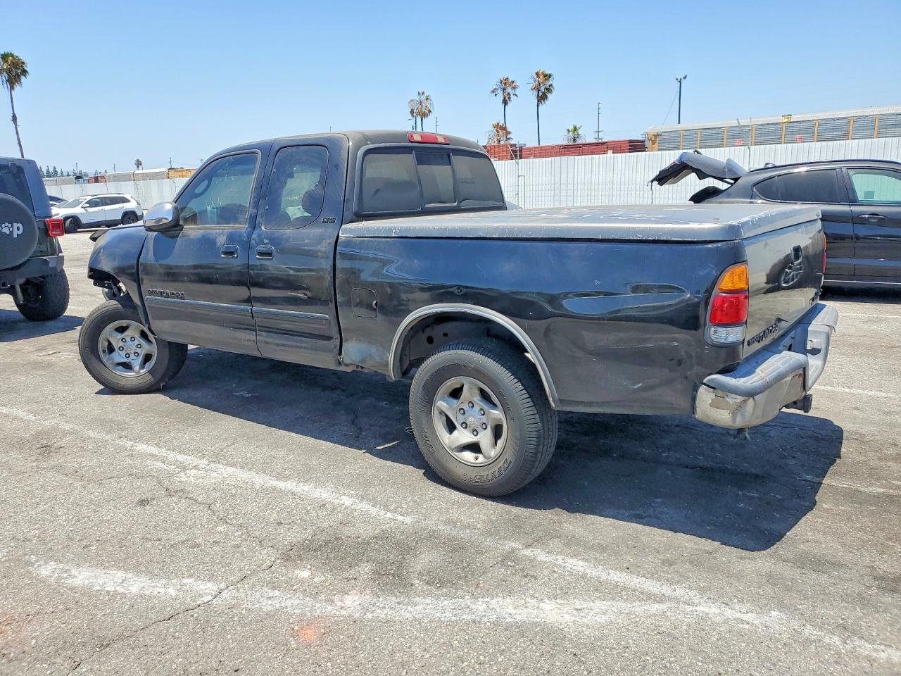 2003 Toyota Tundra Access Cab Sr5 Black vin: 5TBRT34123S439374