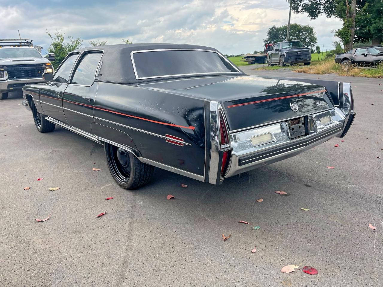 1972 Cadillac El Dorado Black vin: 6B69R30128600
