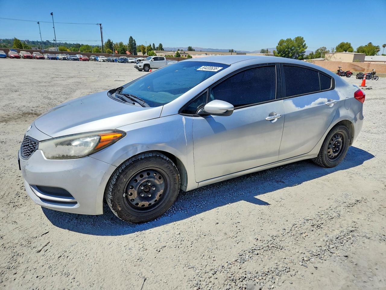 2014 Kia Forte Lx Silver vin: KNAFK4A64E5120020