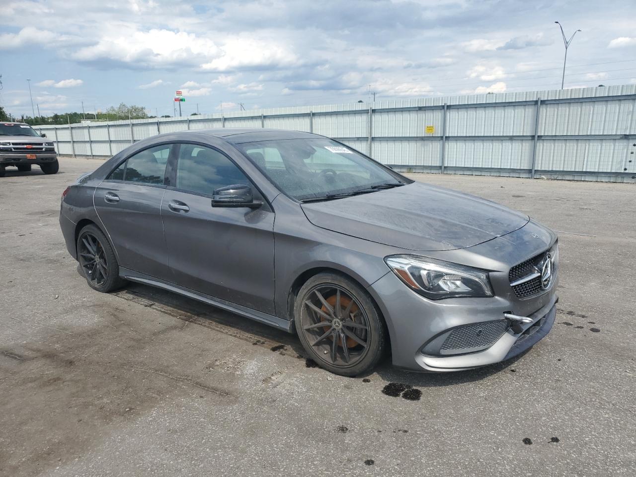 2018 Mercedes-benz Cla 250 4matic Серый vin: WDDSJ4GB7JN567837