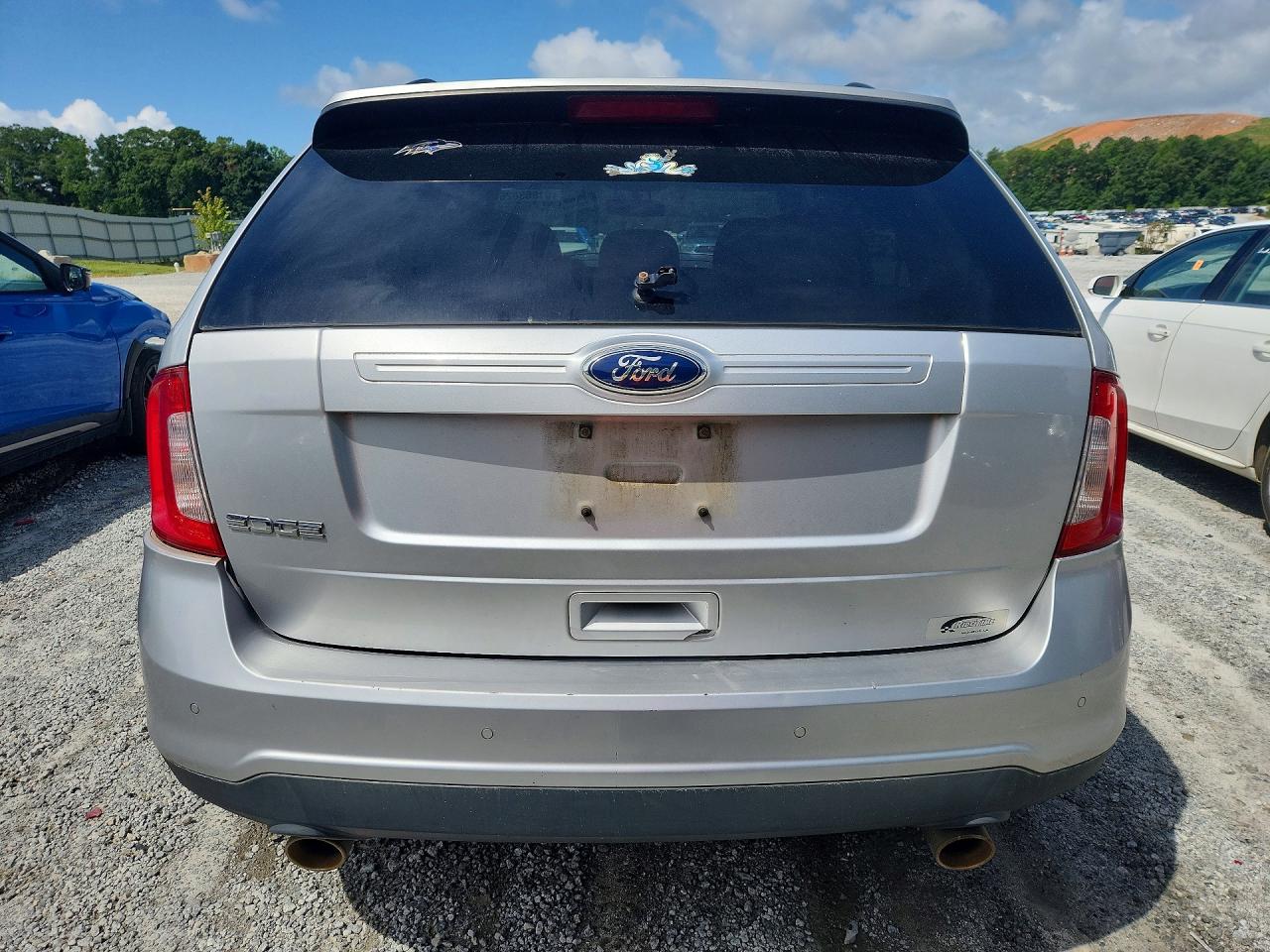 2013 Ford Edge Se Silver vin: 2FMDK3GCXDBB21180