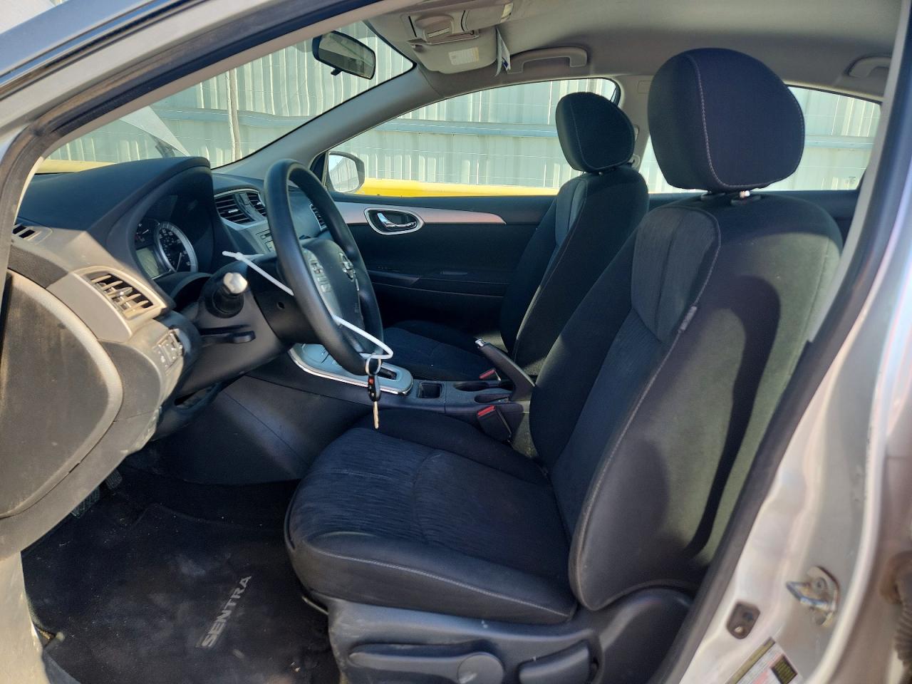 2014 Nissan Sentra Sv Silver vin: 3N1AB7AP0EY263978