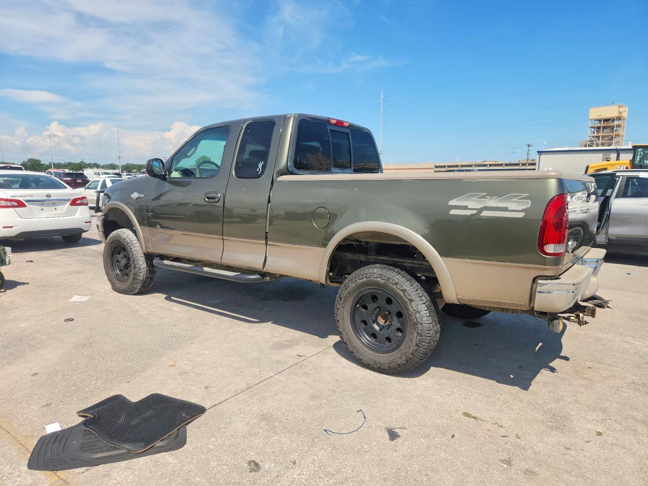 2002 Ford F150 Gray vin: 1FTRX18L32KA76794