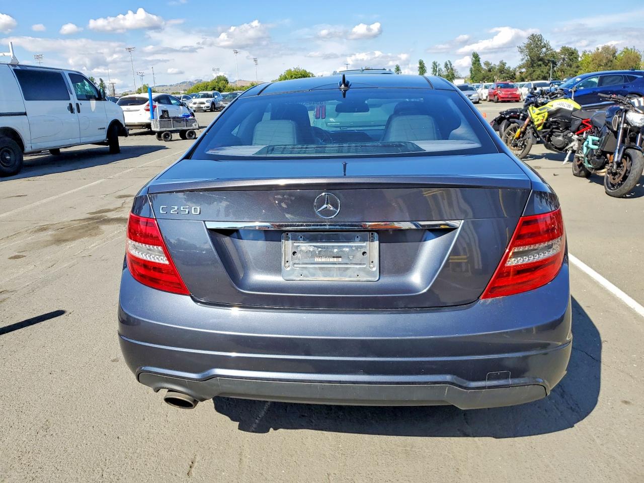 2015 Mercedes-benz C 250 Charcoal vin: WDDGJ4HB0FG383999
