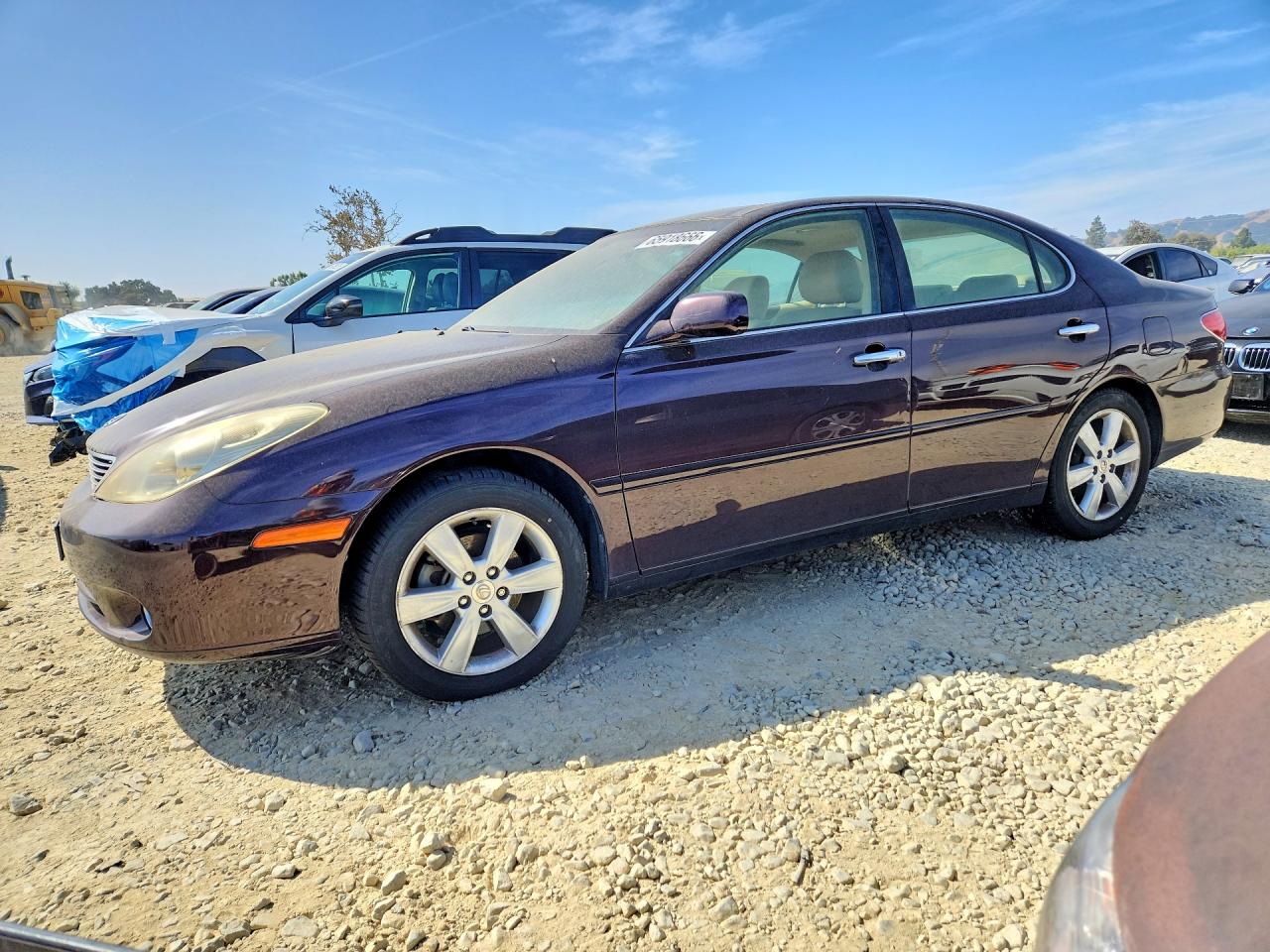 2005 Lexus Es 330 Maroon vin: JTHBA30GX55085314
