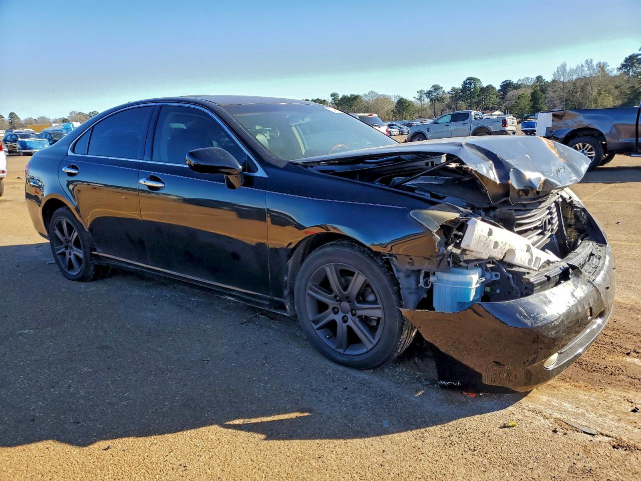 2008 Lexus Es 350 Black vin: JTHBJ46G582172671