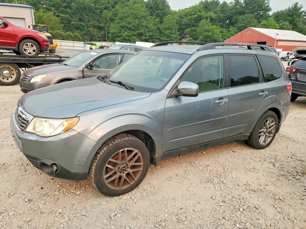 2009 Subaru Forester 2.5x Limited Green vin: JF2SH64609H792556