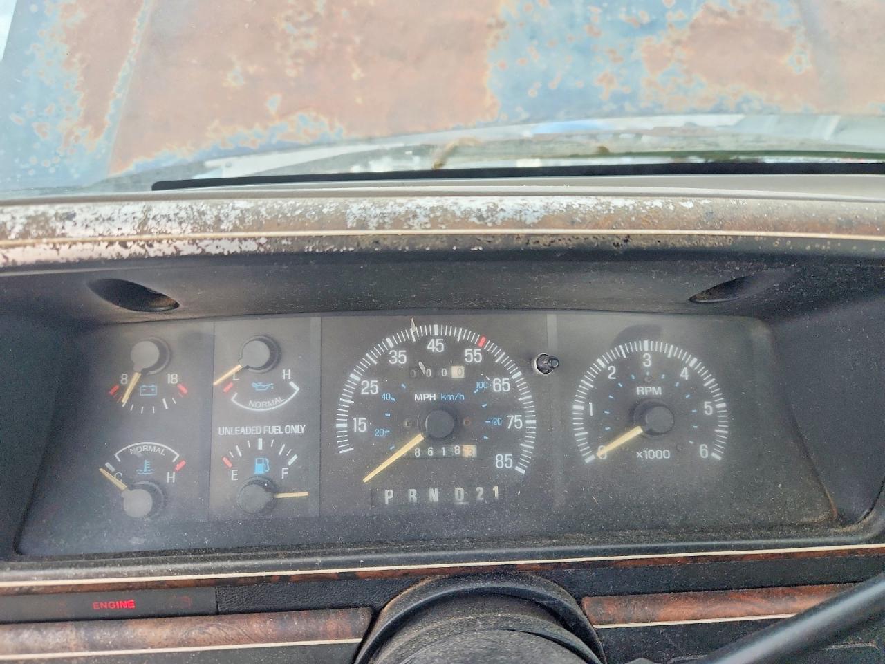 1988 Ford F150 Blue vin: 1FTEF14N5JNB10451