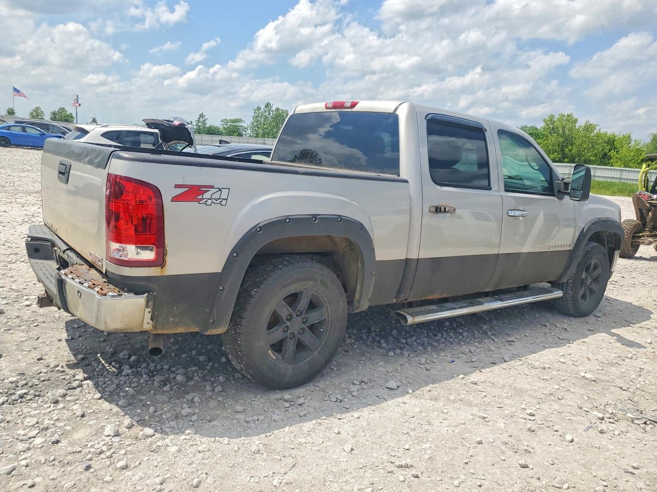 2008 Gmc Sierra K1500 Gray vin: 2GTEK13M481151346