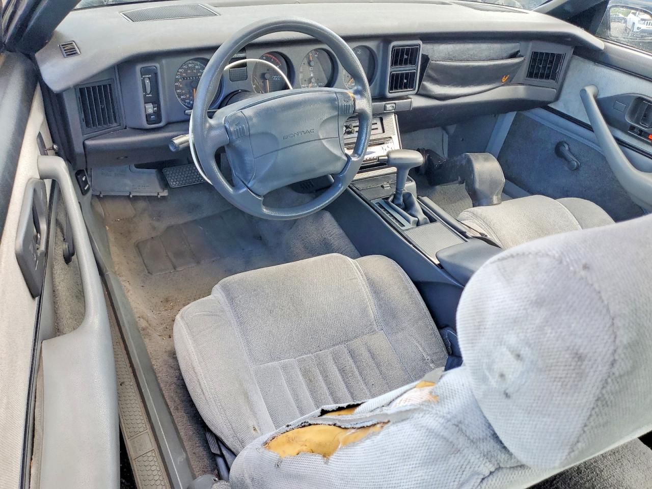 1990 Pontiac Firebird Black vin: 1G2FS23T1LL207221